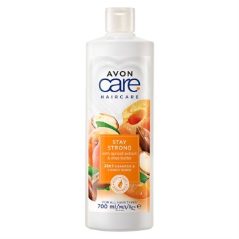 AVON Care HAIRCARE 2-in-1 Shampoo & Spülung mit Aprikosenextrakt & Sheabutter