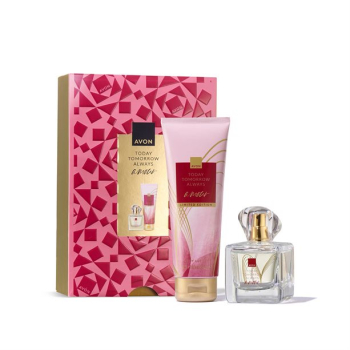 AVON TTA Amour 2-teiliges Set mit Eau de Parfum Spray und Körperlotion