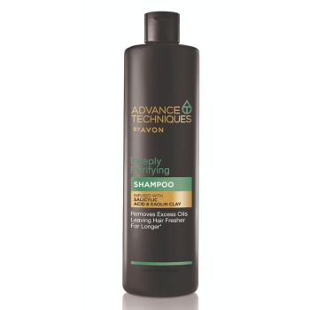 AVON Advance Techniques DEEPLY PURIFYING Intensiv reinigendes Shampoo /400