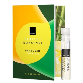 AVON PERFECT NONSENS Bamboozie Cocktail Duftprobe mit Karte