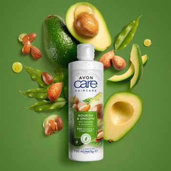 AVON Care HAIRCARE 2-in-1 Shampoo & Spülung mit Avocado- & Mandelöl