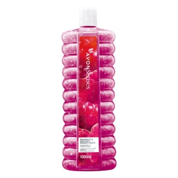 AVON senses RASPBERRY DELIGHT Schaumbad Himbeere & dunkle Johannisbeere /1 Liter