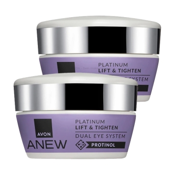 AVON ANEW  PLATINUM LIFT & TIGHTEN 2-Phasen-Augenpflege - Doppelpack