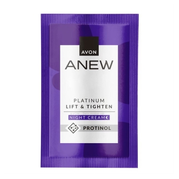 AVON ANEW PLATINUM LIFT & TIGHTEN Nachtcreme/ PROBE