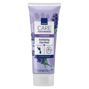 AVON FOOT WORKS Tonerdemaske für die Füße mit Lavendel 42416