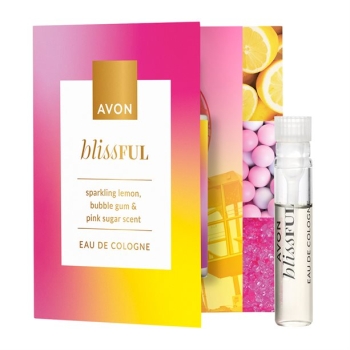 AVON BLISSFUL Eau de Cologne / Karte mit Duftprobe