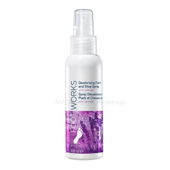 AVON FOOT WORKS Desodorierendes Fuß- und Schuhspray mit Lavendel 41046