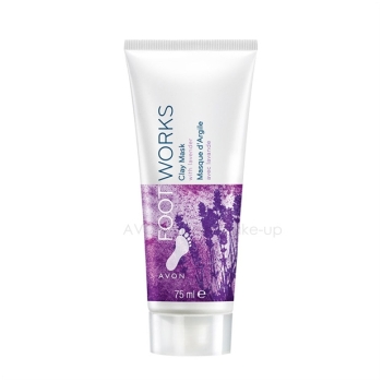 AVON FOOT WORKS Tonerdemaske für die Füße mit Lavendel 42416