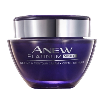 AVON ANEW Platinum DEFINE & CONTOUR Nachtcreme / PROBE