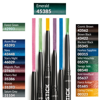 AVON GLIMMERSTICK Eyeliner / SAVAGE JADE