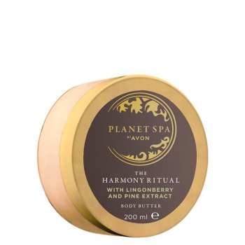 AVON Planet Spa HARMONY RITUAL Revitalisierende Körperbutter mit Preiselbeeren- & Pinienkernen-Extrakten /200