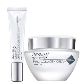 AVON ANEW SENSITIVE+ (2-tlg) Set mit Augencreme & Feuchtigkeitscreme