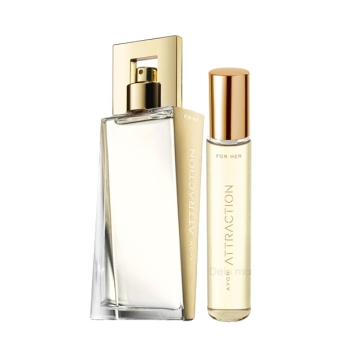 AVON Attraction für Sie (2-tlg) Duft-Set EdP Spray & Taschenspray