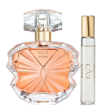 AVON EVE BECOME (2-tlg) Set mit EdP Spray & Taschenspray