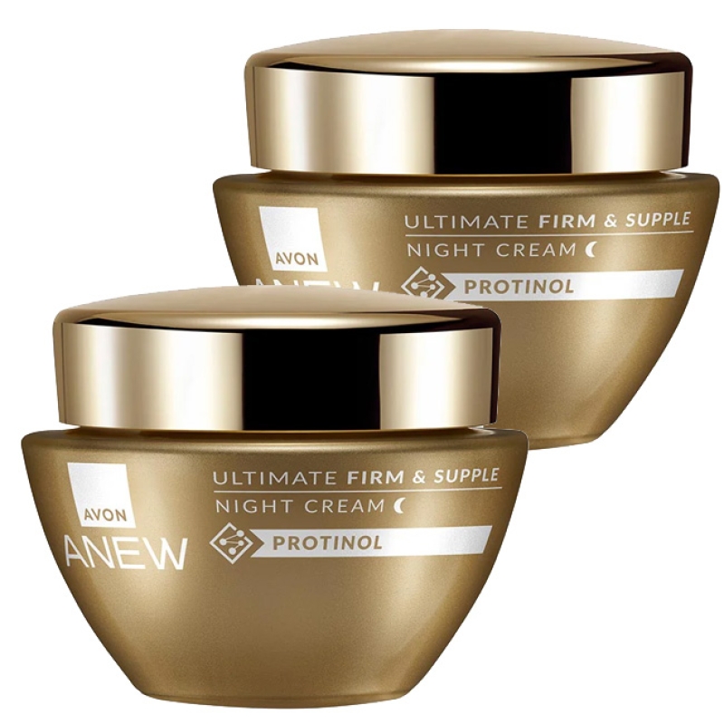 AVON ANEW ULTIMATE FIRM & SUPPLE Nachtcreme - Doppelpack