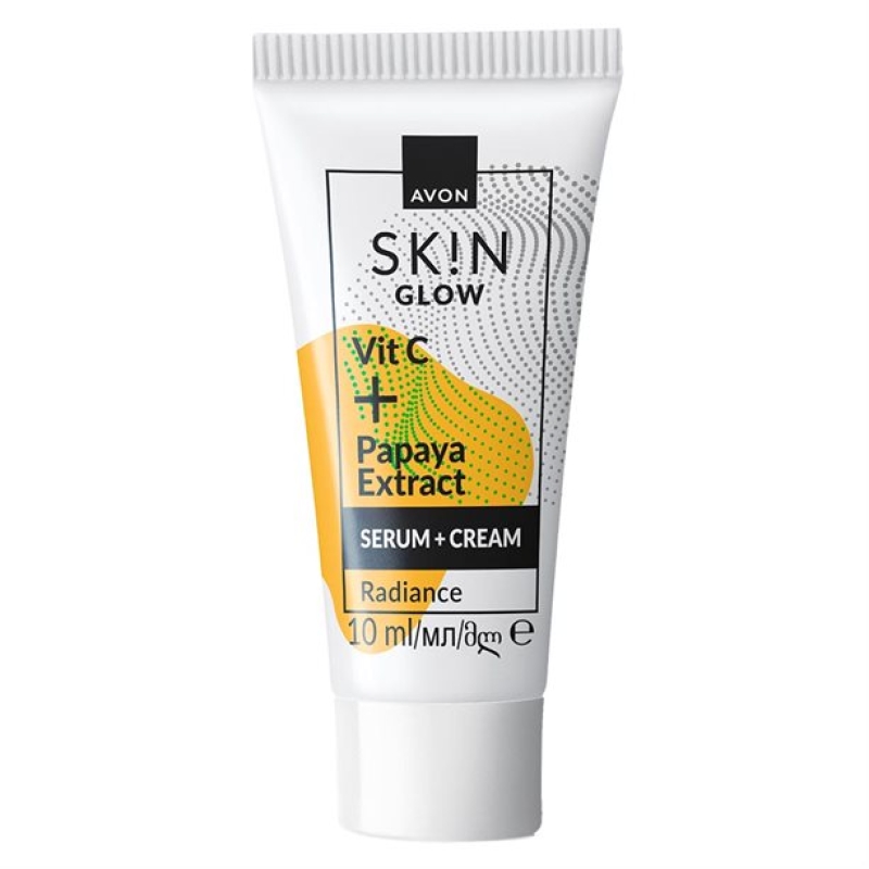 AVON SK!N GLOW Serum + Creme (Reisegröße)