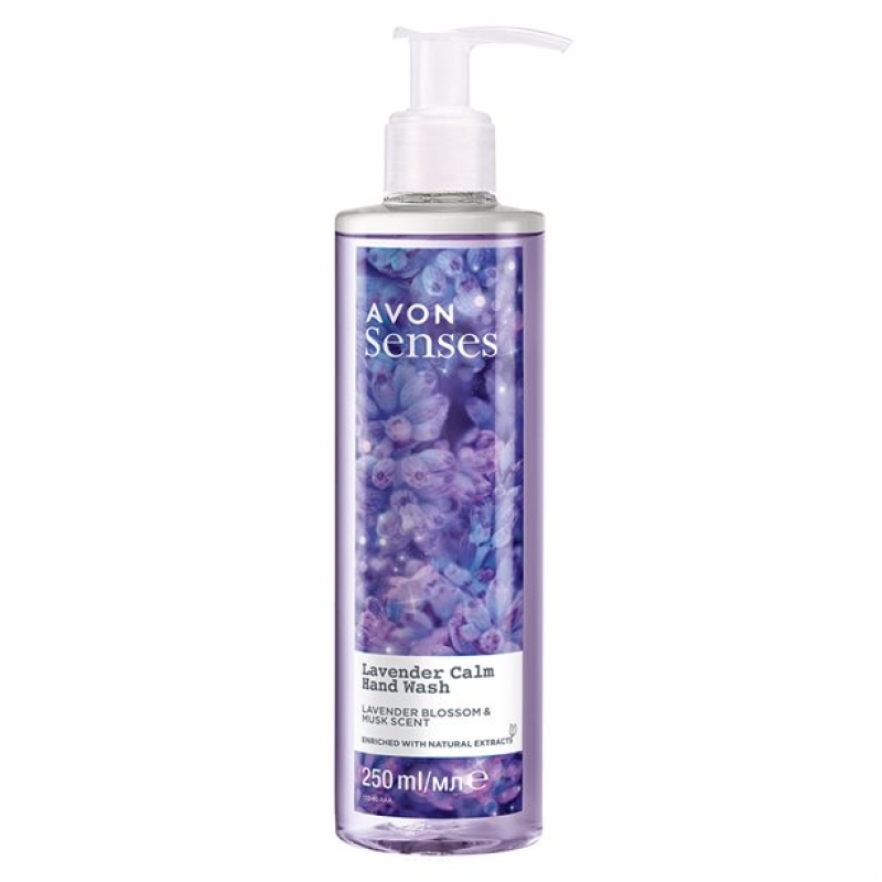 AVON senses LAVENDER CALM Flüssigeseife Lavendel & edler Moschus