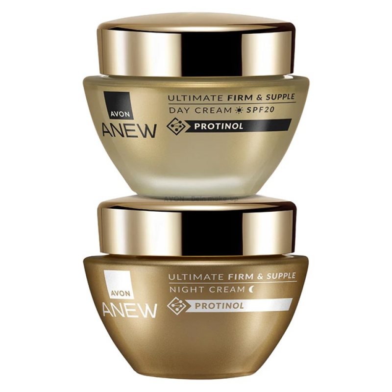 AVON ANEW ULTIMATE FIRM & SUPPLE (2-tlg) Set mit Tagescreme & Nachtcreme
