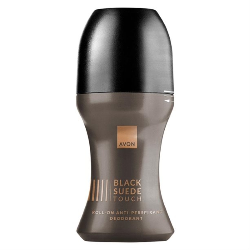 AVON Black Suede TOUCH Deoroller