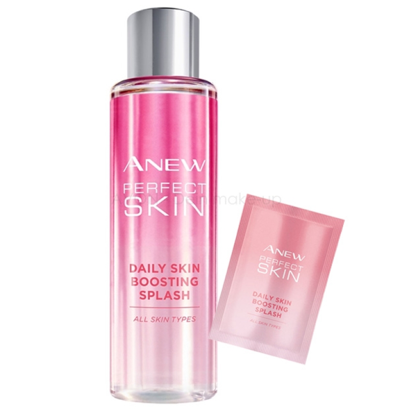 AVON ANEW Perfect Skin Skin Boosting Splash Feuchtigkeitspflege  / PROBE