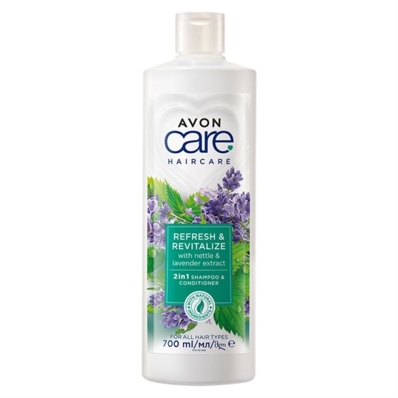 AVON Care HAIRCARE 2-in-1 Shampoo & Spülung mit Brennnessel & Lavendelextrakt