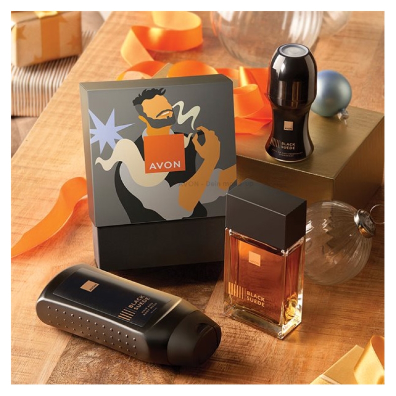 AVON Black Suede (3-tlg) Geschenkset