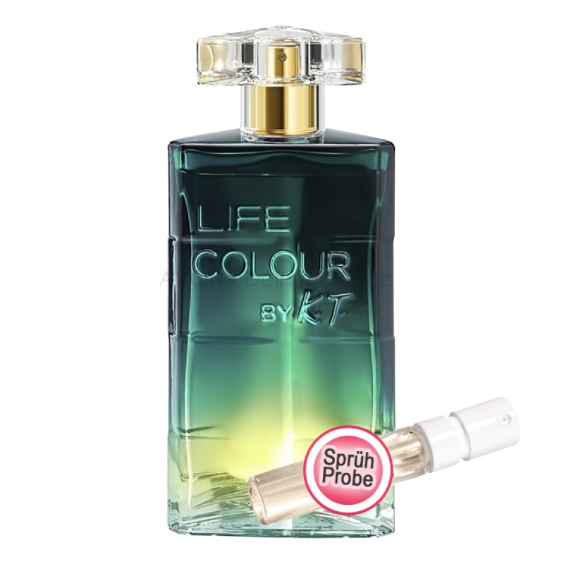 AVON Life Colour für Ihn / Karte mit Sprühprobe