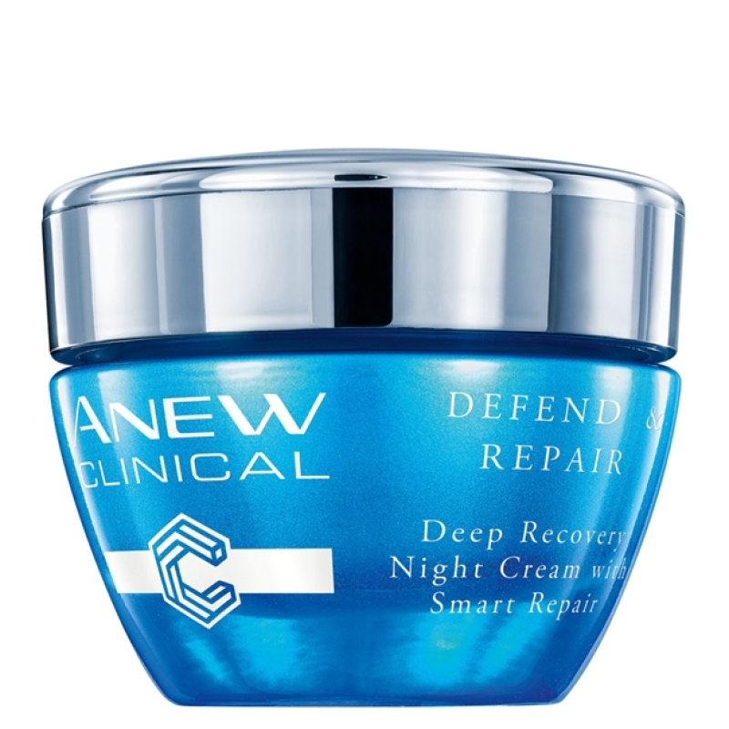 AVON ANEW CLINICAL DEFEND & REPAIR Intensiv regenerierende Nachtcreme mit Smart -Repair - PROBE