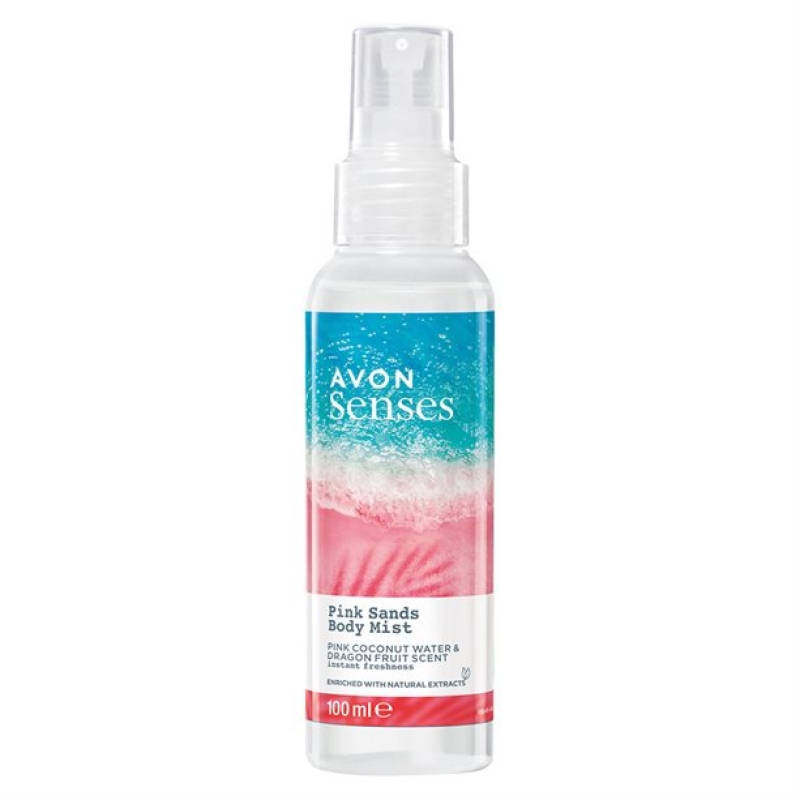AVON senses PINK SANDS Körperspray