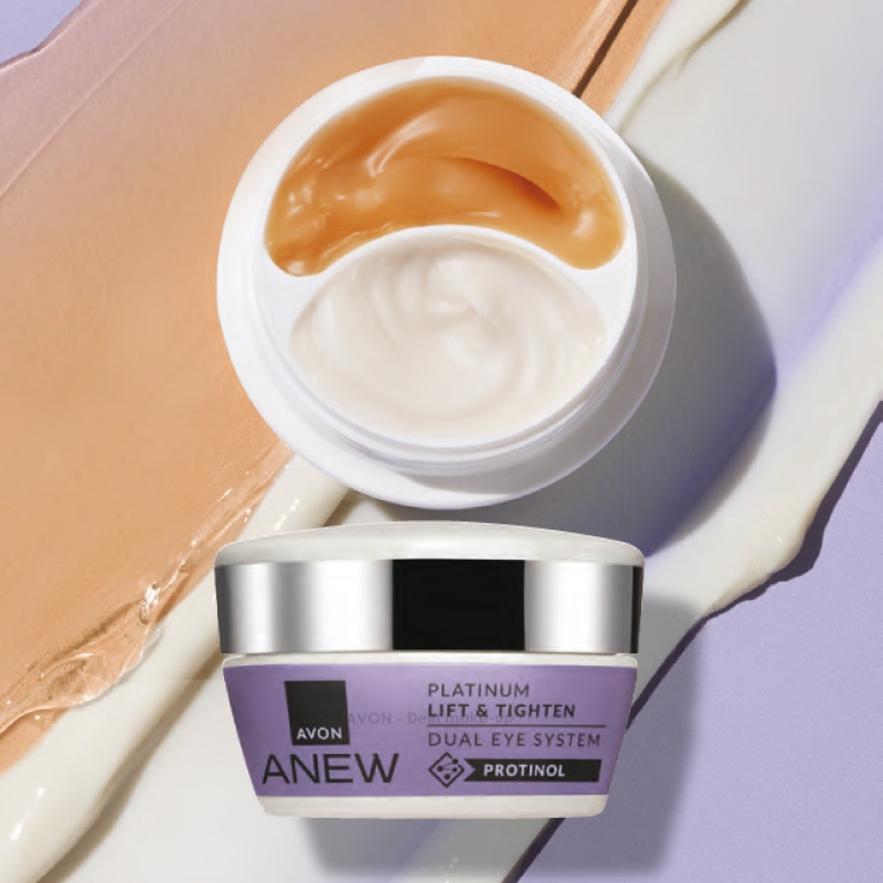AVON ANEW  PLATINUM LIFT & TIGHTEN 2-Phasen-Augenpflege