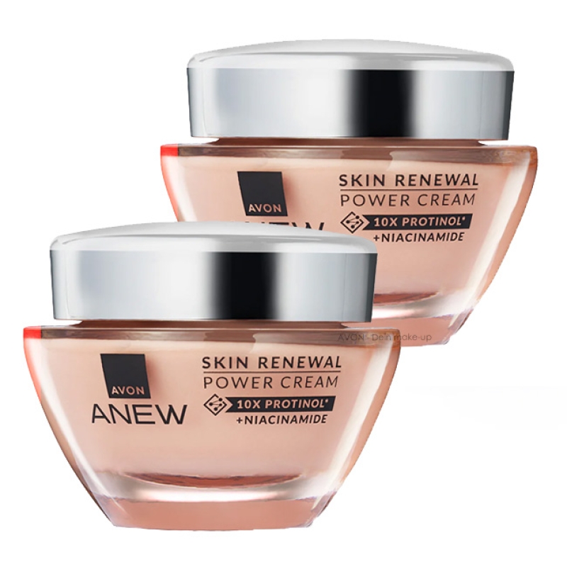 AVON ANEW SKIN RENEWAL Power-Creme - Doppelpack