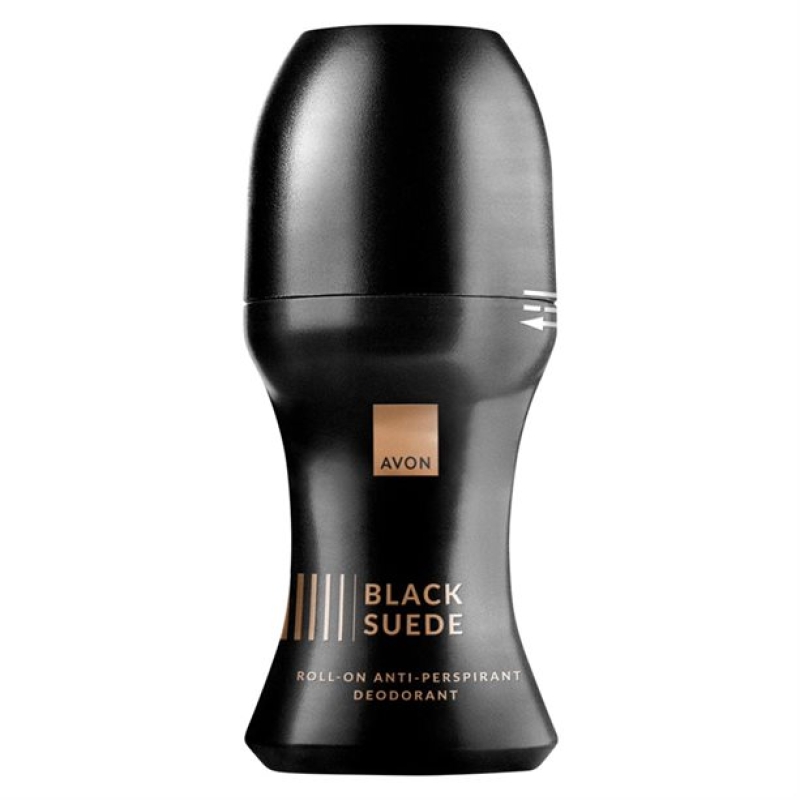 AVON Black Suede Deoroller
