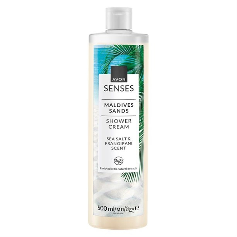 AVON senses MALDIVES SANDS Duschcreme / 500 ml