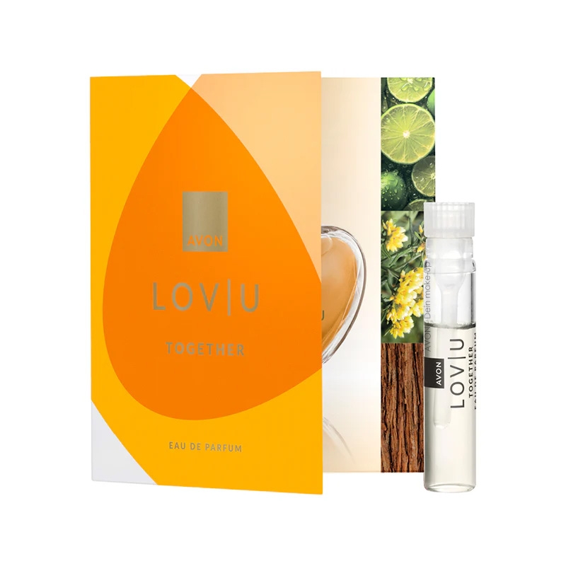 AVON Lov U Together EdP  /Karte mit Duftprobe