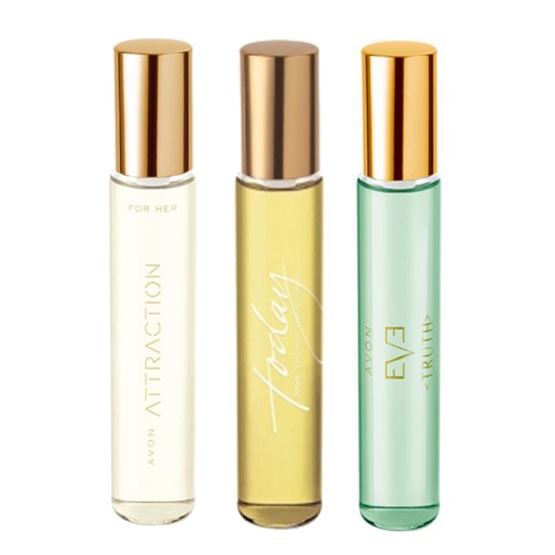 AVON  (3-tlg) TTA Taschenspray-​Set + Katalog Gratis