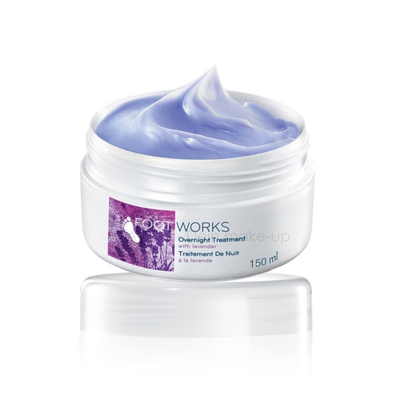 AVON FOOT WORKS Pflegende Fußcreme für die Nacht mit Lavendel 42408