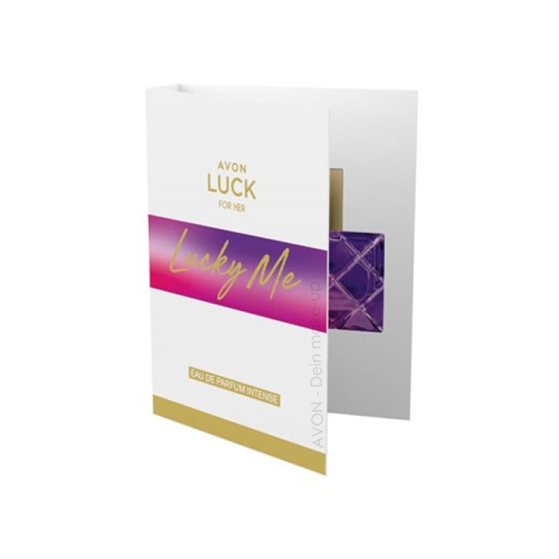 AVON Lucky Me für Sie / Karte mit Sprühprobe