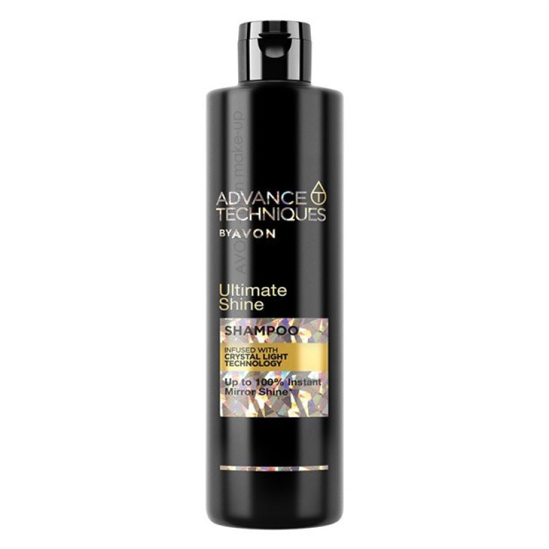 AVON Advance Techniques ULTIMATE SHINE Shampoo mit „Crystal-Light“-Technologie /400