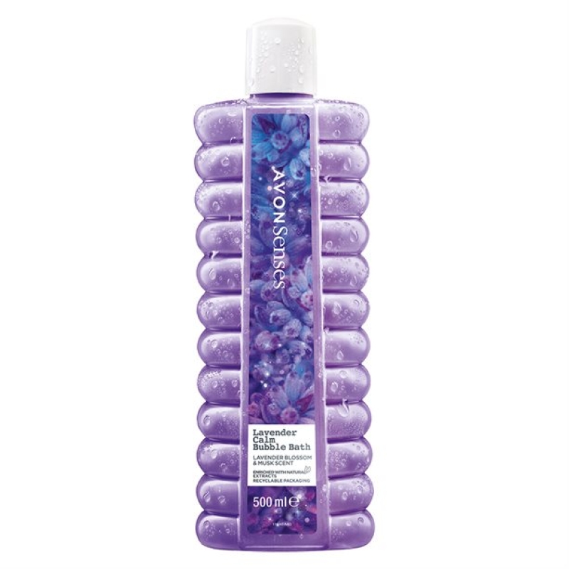 AVON senses LAVENDER CALM Schaumbad Lavendel & edler Moschus /500