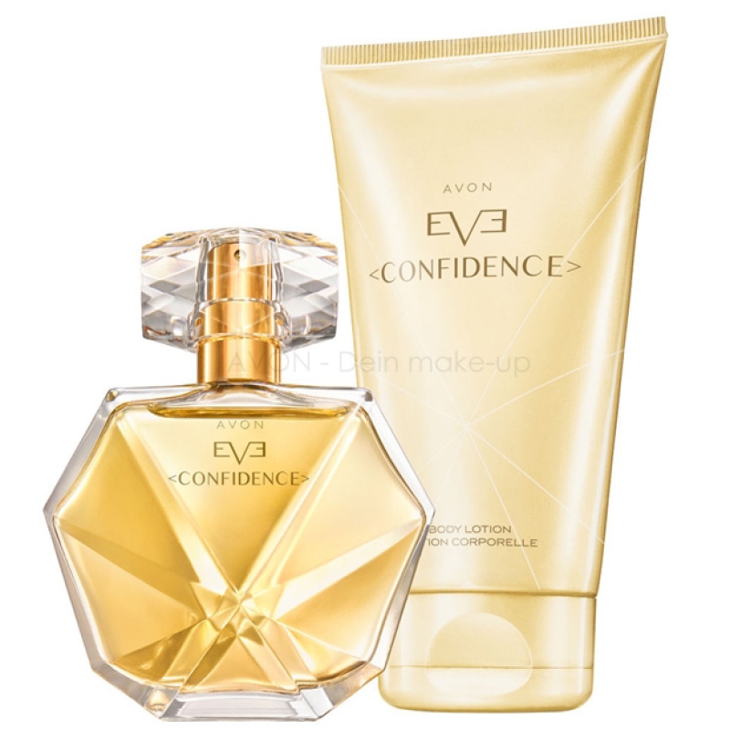 AVON EVE CONFIDENCE (2-tlg) Duft-Set mit EdP  Spray & Körperlotion