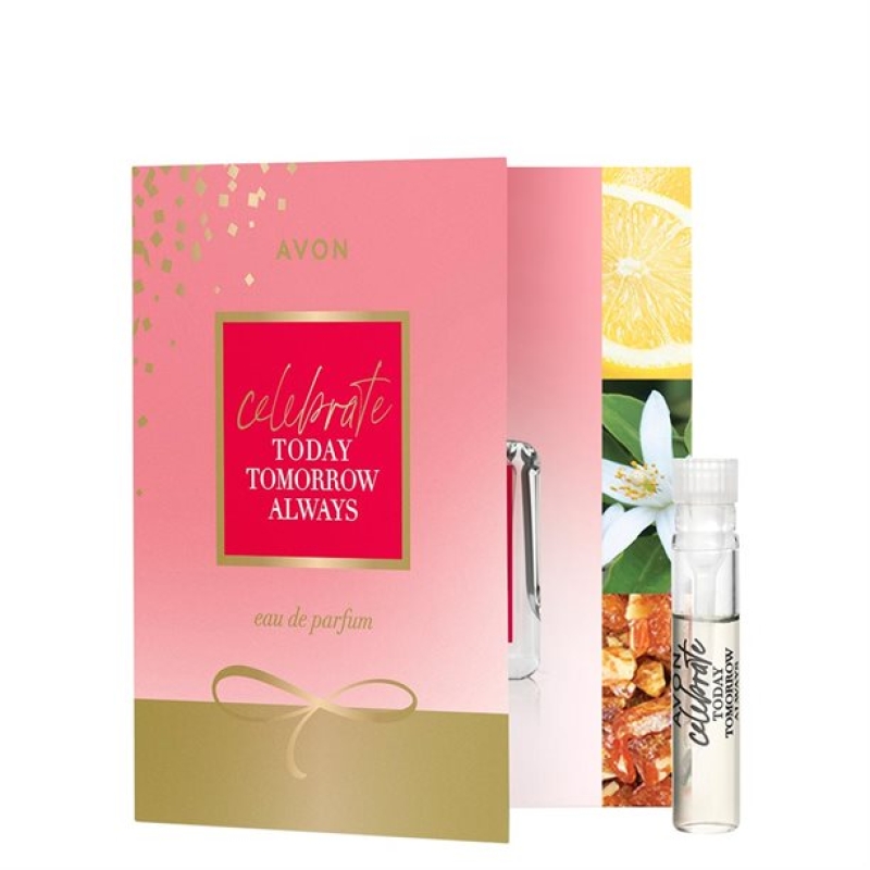 AVON TTA CELEBRATE für Sie EdP / Karte mit Duftprobe