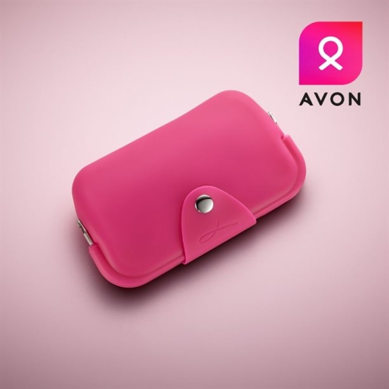 AVON Kosmetiktasche aus Silikon  /SOLIDARITÄT