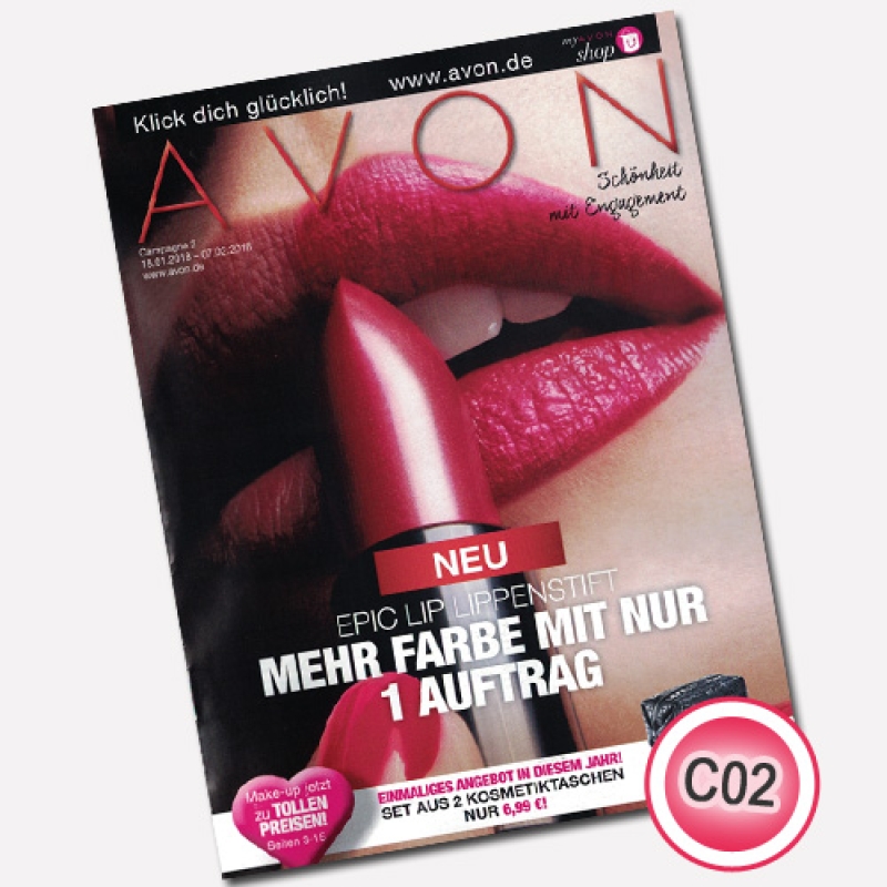 AVON Katalog C02.2018 (Zeitraum 18.01. - 07.02.)