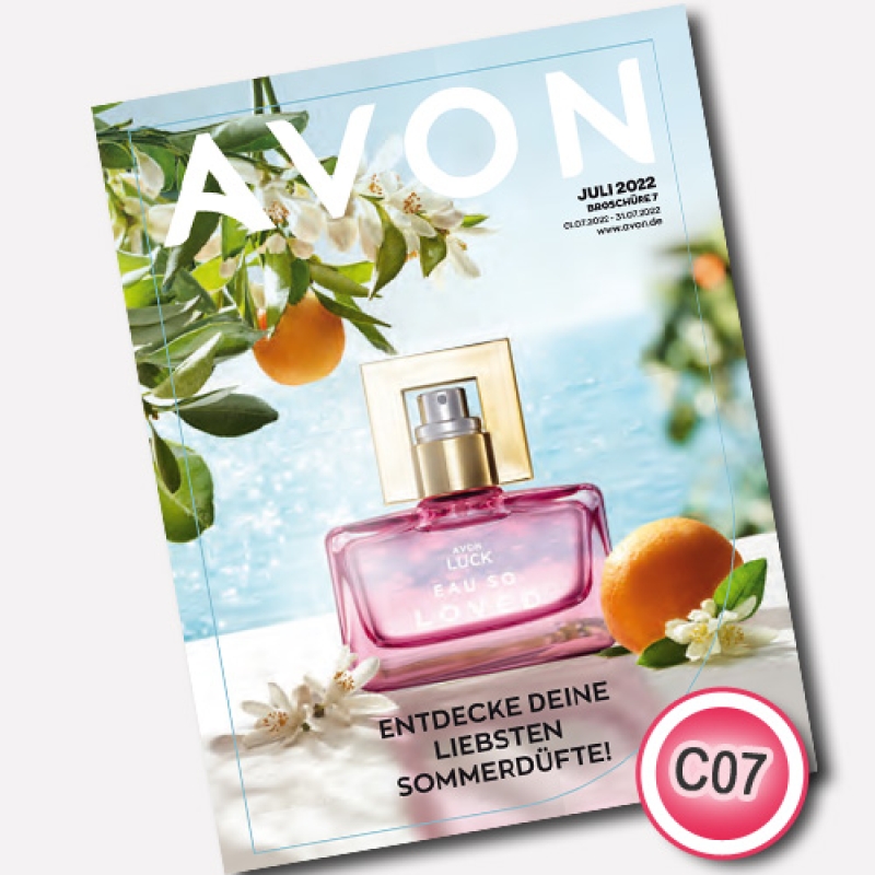 AVON Katalog / C07 Juli 2022